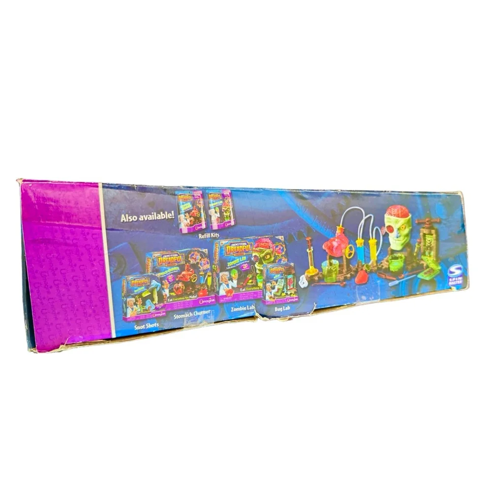 NIB Doctor DREADFUL ZOMBIES ZOMBIE LAB by Spin Masters Ages 5 & up